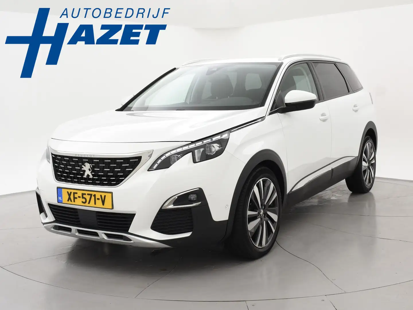 Peugeot 5008 1.2 PT 130 PK 7-PERS. *NW DISTRIBUTIE* + TREKHAAK Weiß - 1