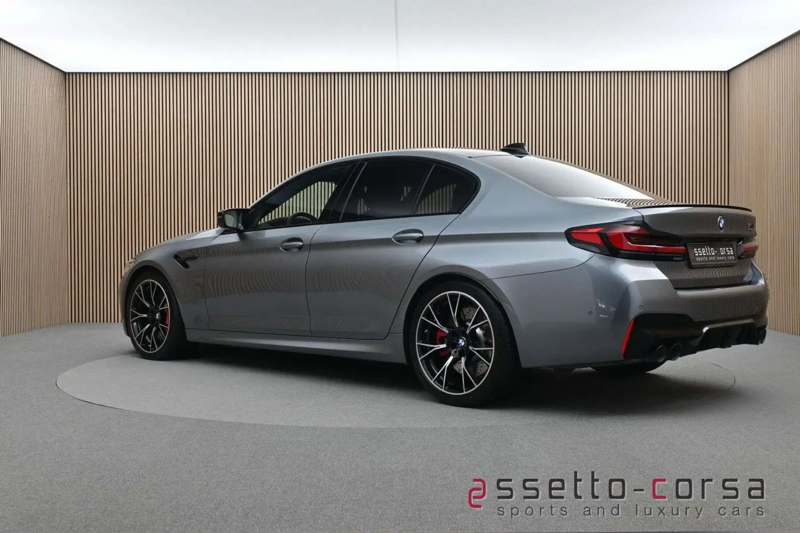 BMW M5 Competition*AHK*Sitzbelüftung*Laser*1.Hand Gris - 2