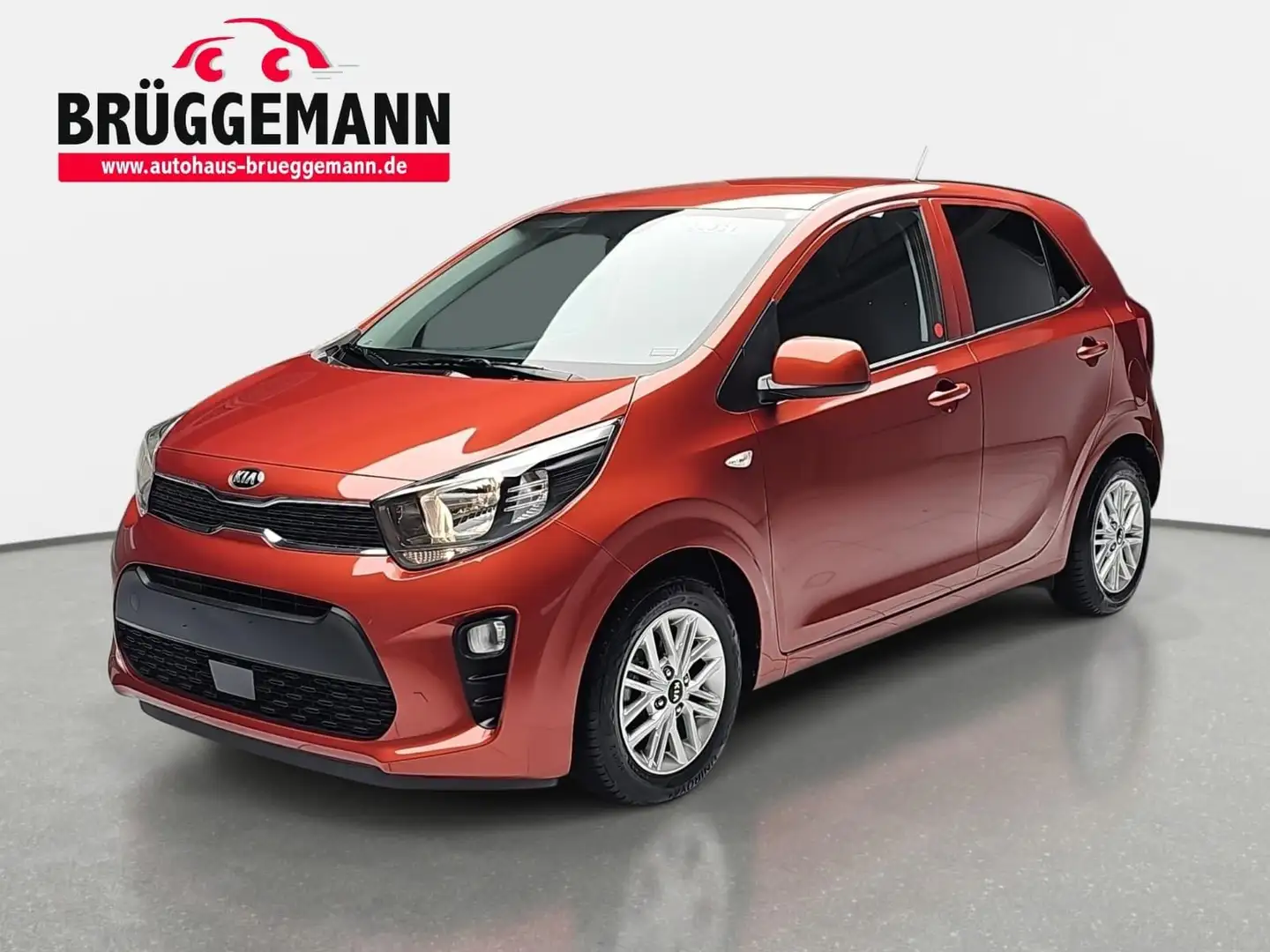 Kia Picanto PICANTO 1.0 DREAM TEAM KLIMA DAB WINTER M+S LM Orange - 1