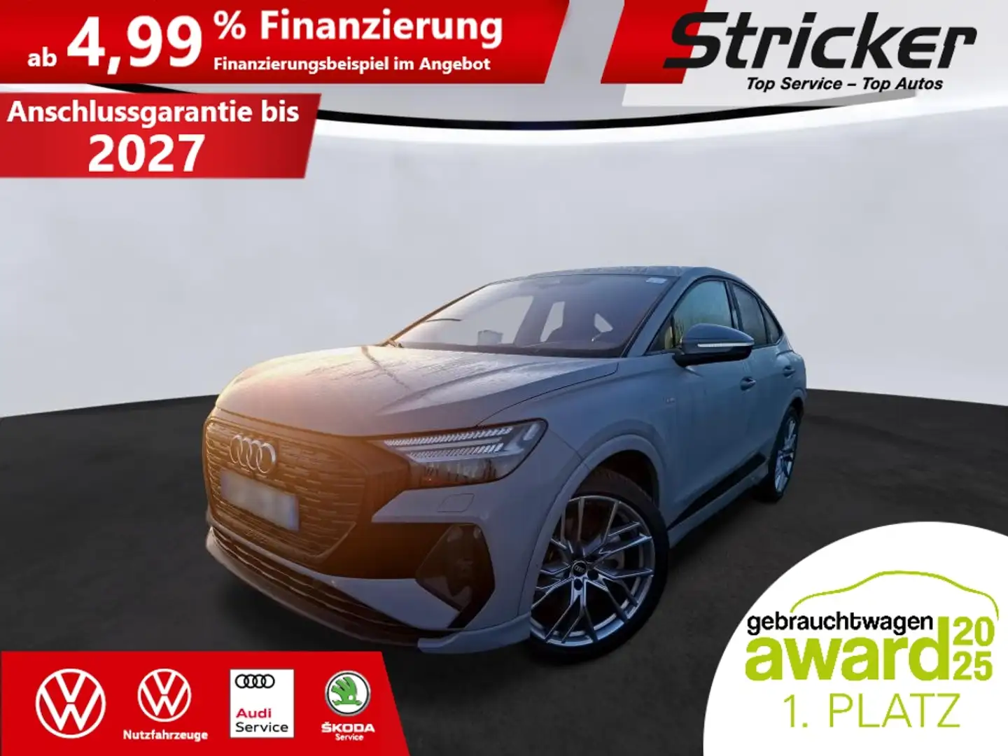 Audi Sonstige e-tron 40 Sportback S-Line 380,-ohne Anzahlung Pa Grau - 2