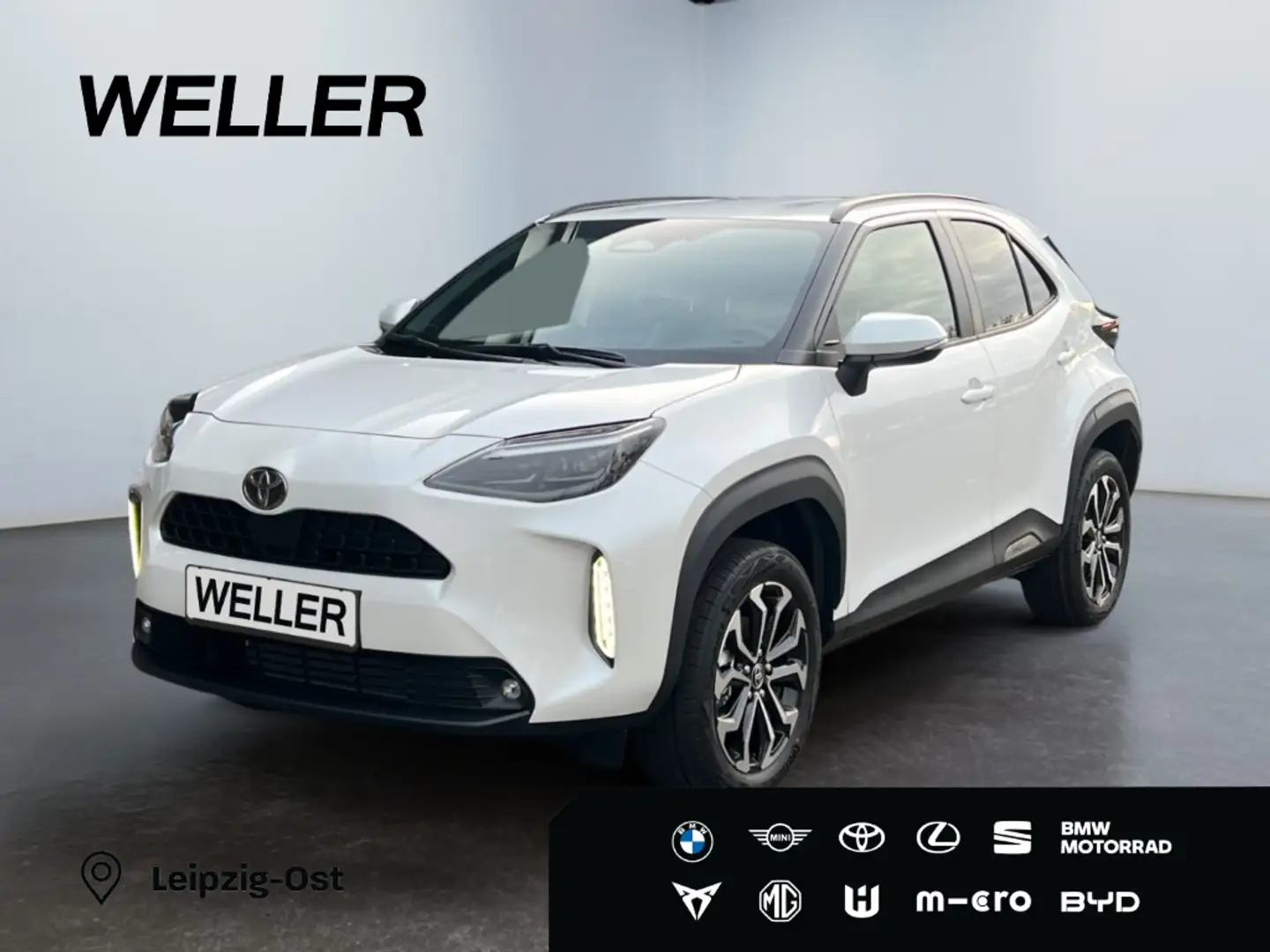 Toyota Yaris Cross Hybrid 130 1.5 VVT-i Teamplayer *ACC*SHZ* Weiß - 1