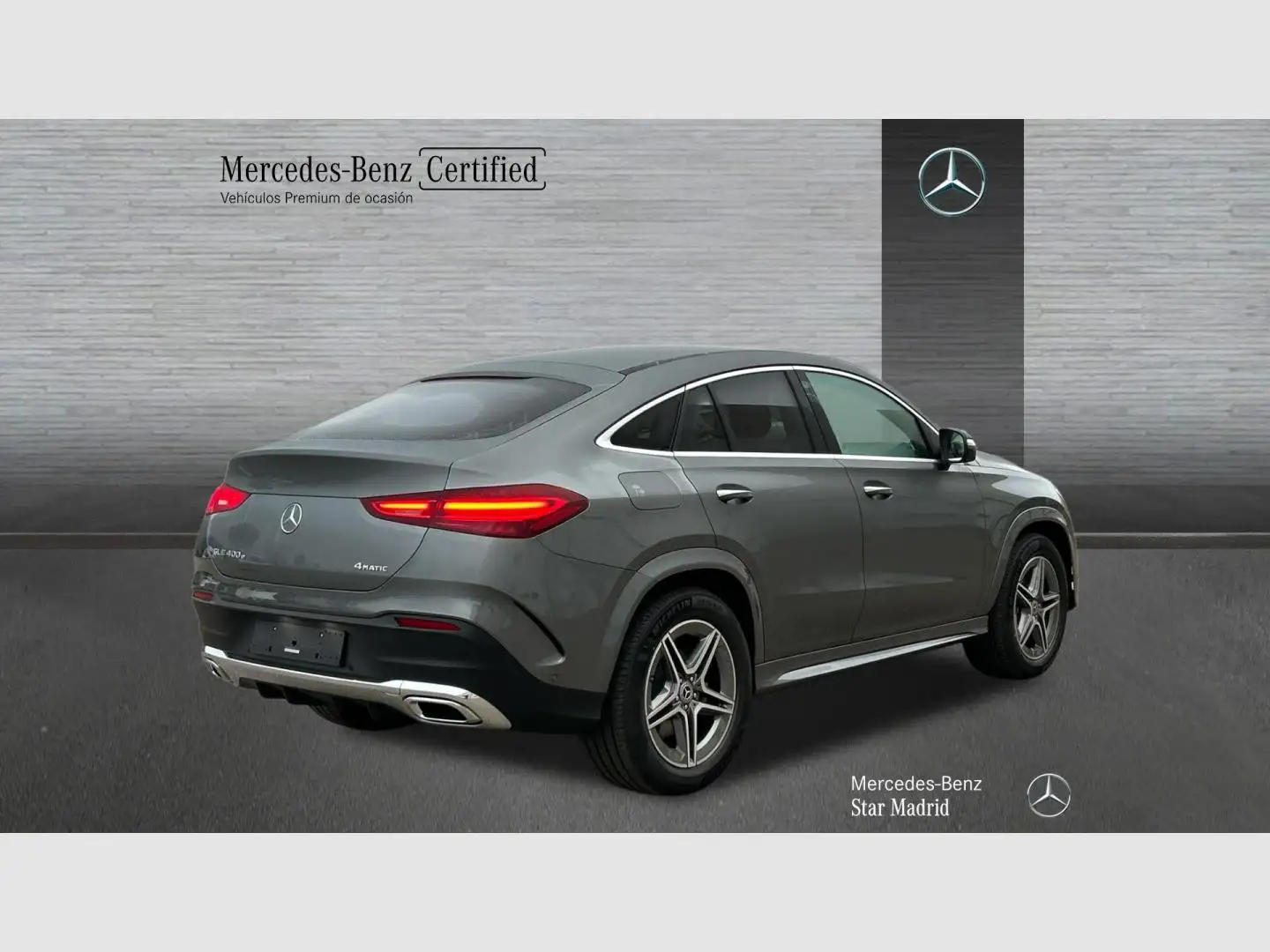 Mercedes-Benz GLE 400 Coupé e 4MATIC Gris - 2