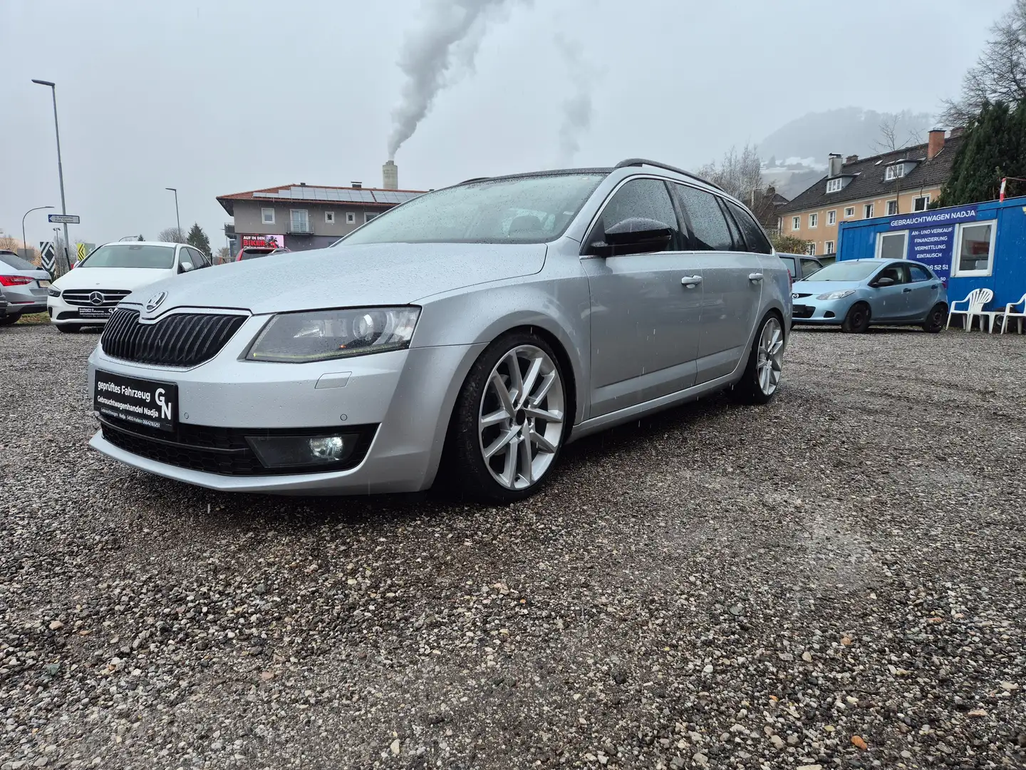 Skoda Octavia Style 2,0 TDI DSG Silber - 1