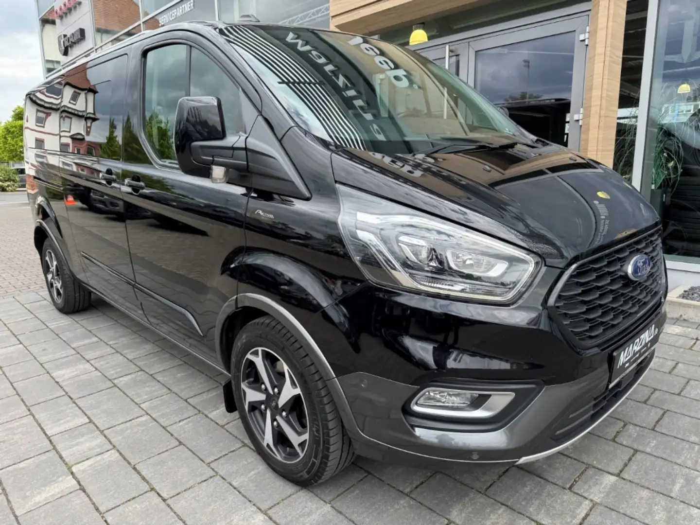 Ford Tourneo Custom 320 L1 Active 2.0 TDCi StandHZG Navi Bi-Xenon ACC Чорний - 2