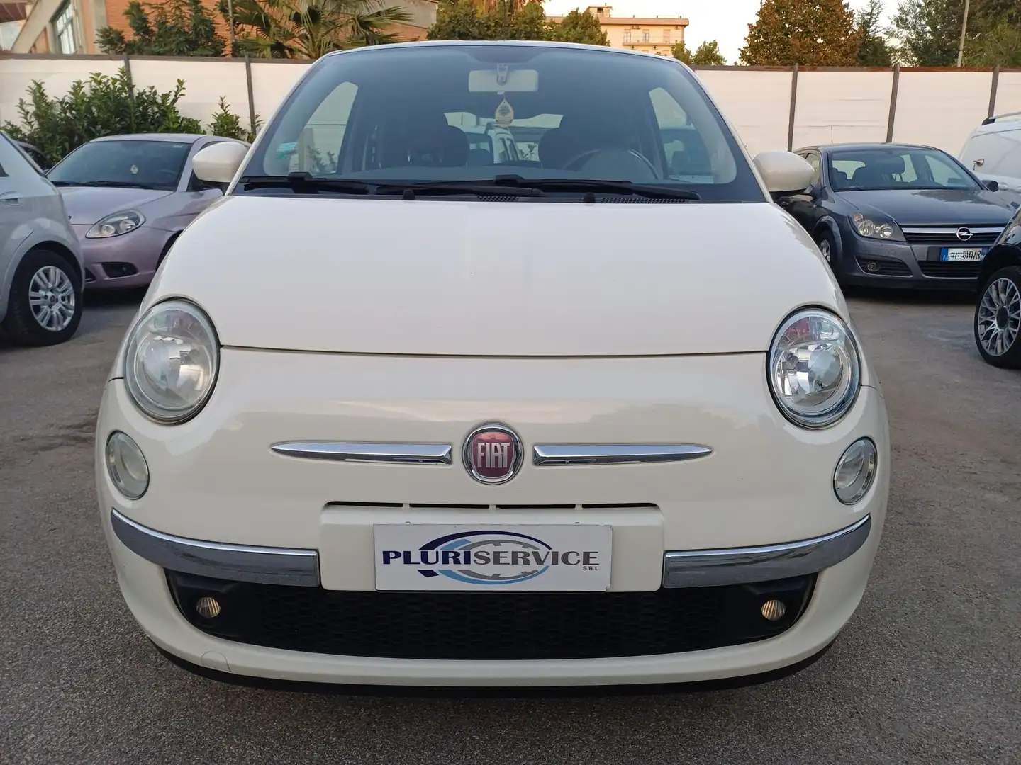 Fiat 500 500 1.3 mjt 16v Lounge 75cv Blanc - 2