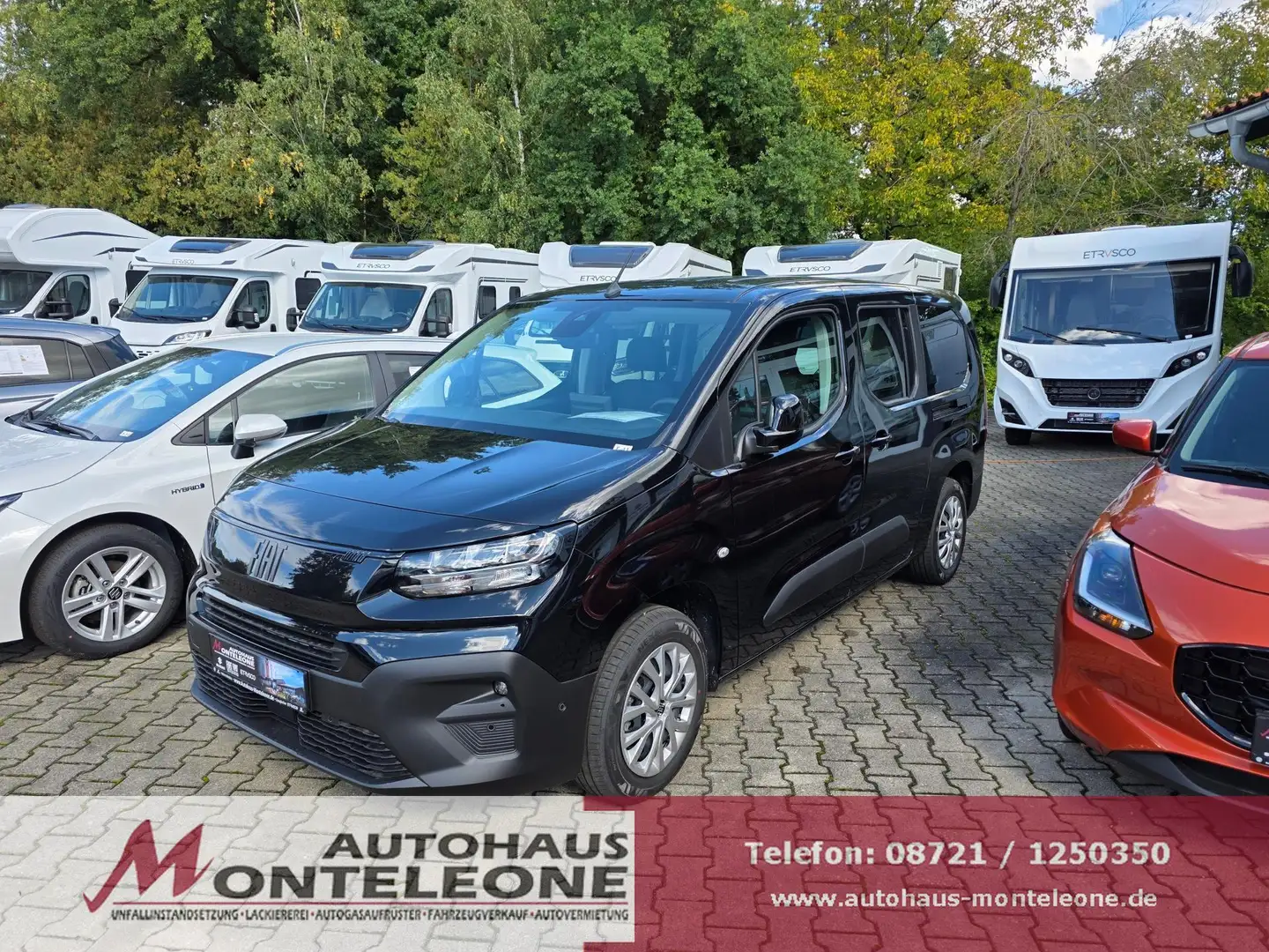 Fiat Doblo Doblo Maxi Kombi 5 Sitzer NAVI DAB SZHG Noir - 1