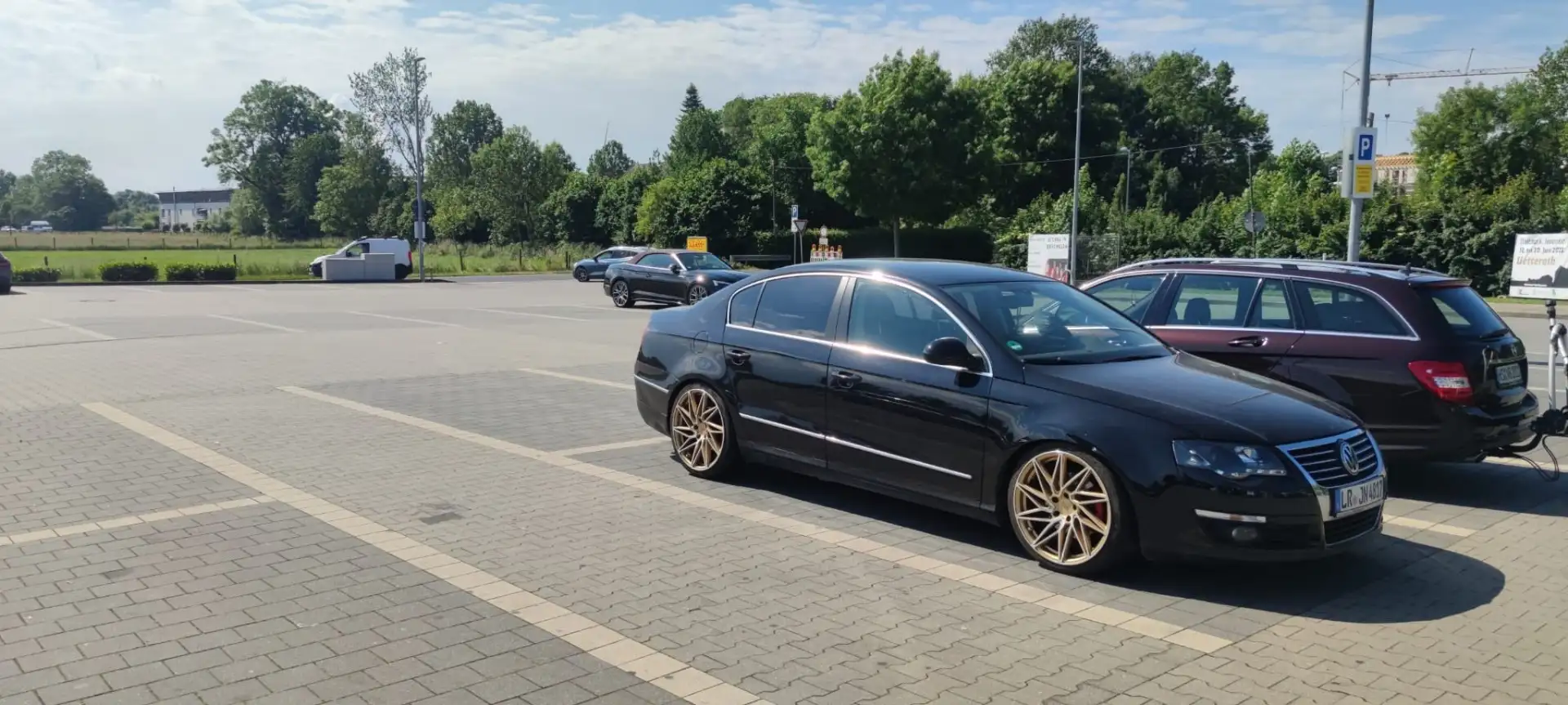 Volkswagen Passat 2.0 Turbo FSI Highline Schwarz - 1