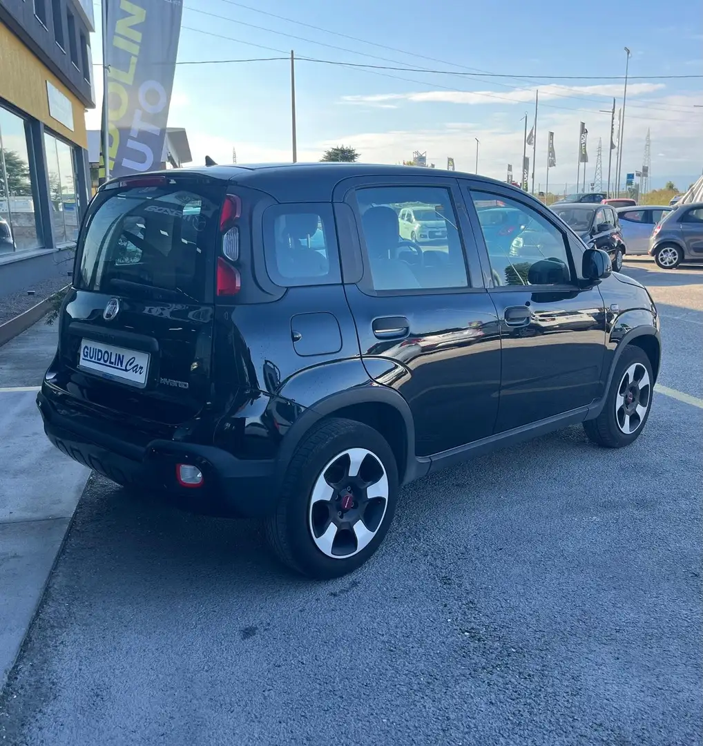 Fiat Panda 1.0 Mild-Hybrid City Plus 69CV NEOPATENTATI Zwart - 2