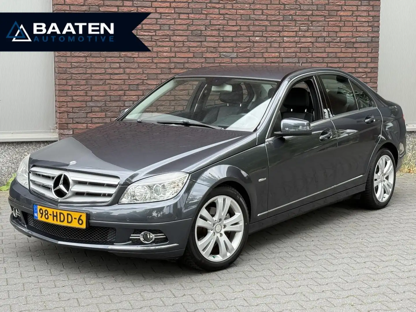 Mercedes-Benz C 180 K Avantgarde |2e eig|Cruise|Navi|1/2 Leder|PDC| Grijs - 1
