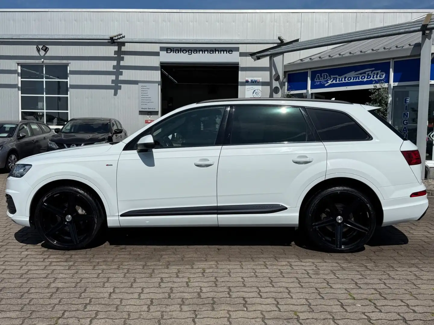 Audi Q7 3.0 TDI quattro S-line/BOSE/Virtual/Tacho Weiß - 2