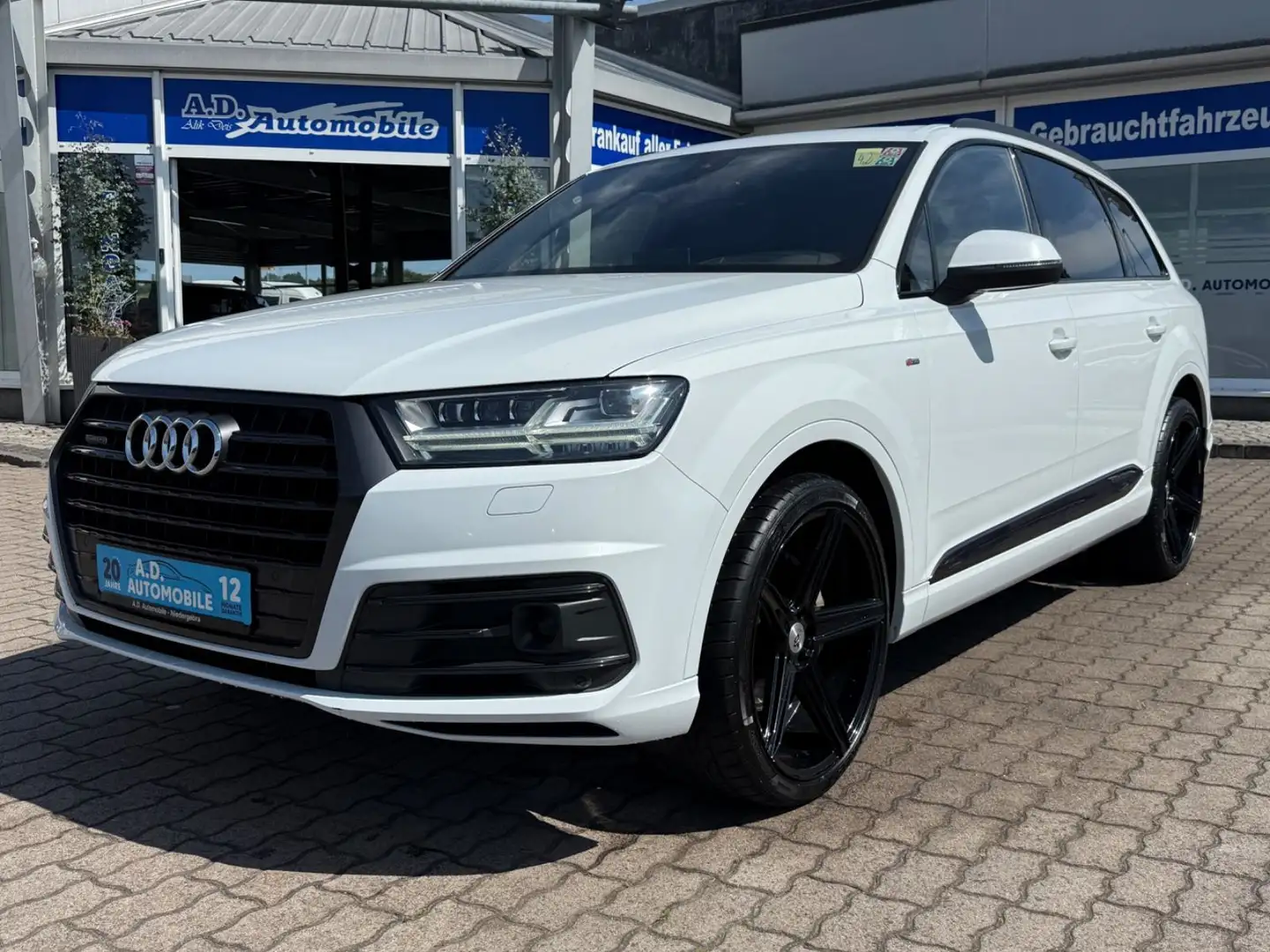 Audi Q7 3.0 TDI quattro S-line/BOSE/Virtual/Tacho Weiß - 1