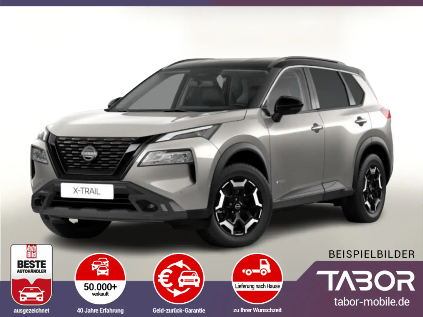 Nissan X-Trail 213 4x4 N-Trek SHZ Nav 360° ACC ProPilot Silber - 1