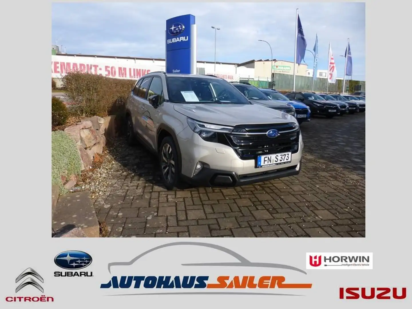 Subaru Forester 2.0ie e-BOXER Platinum Lineartr Beige - 1