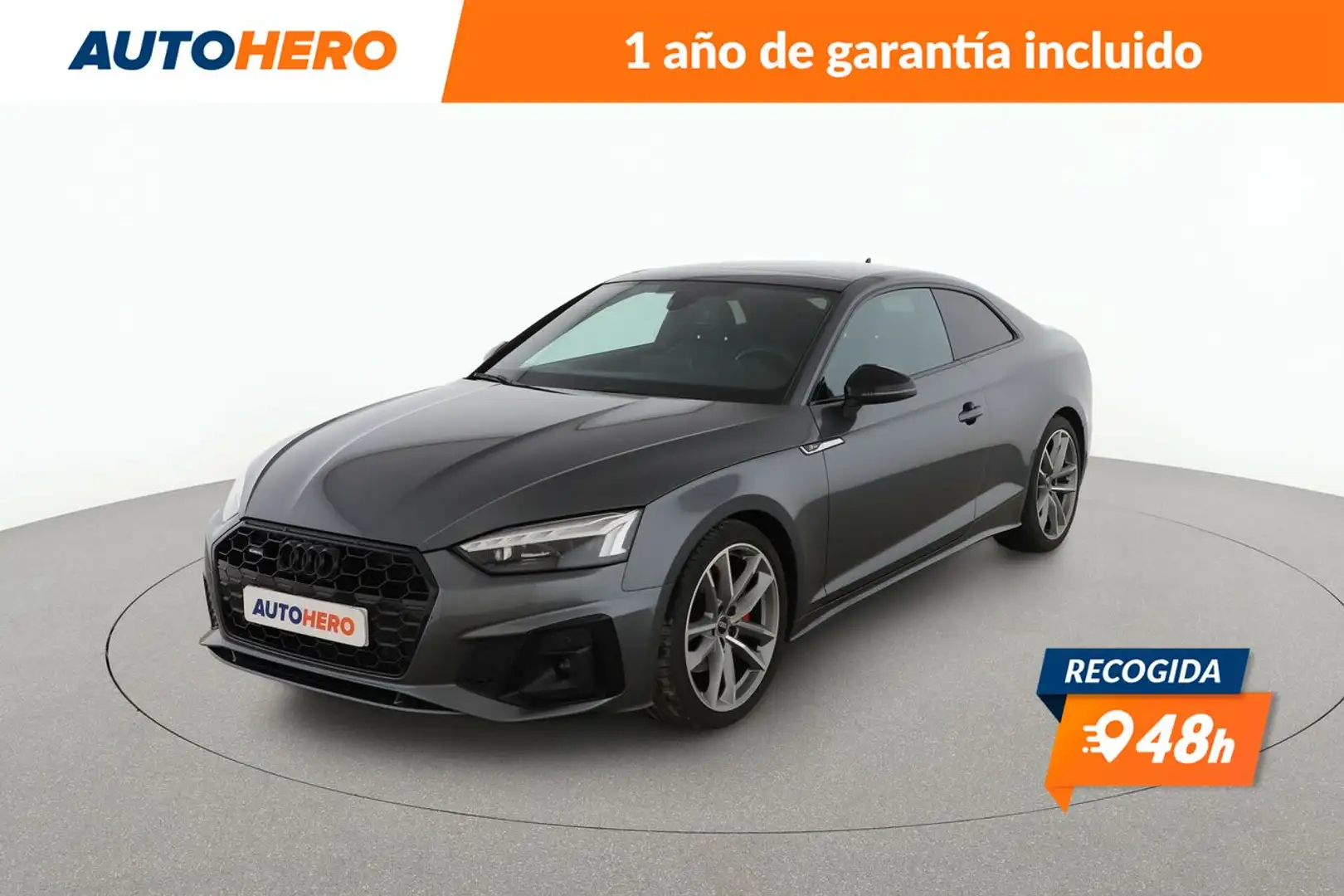 Audi A5 40 TDI quattro S line HEV Gris - 1