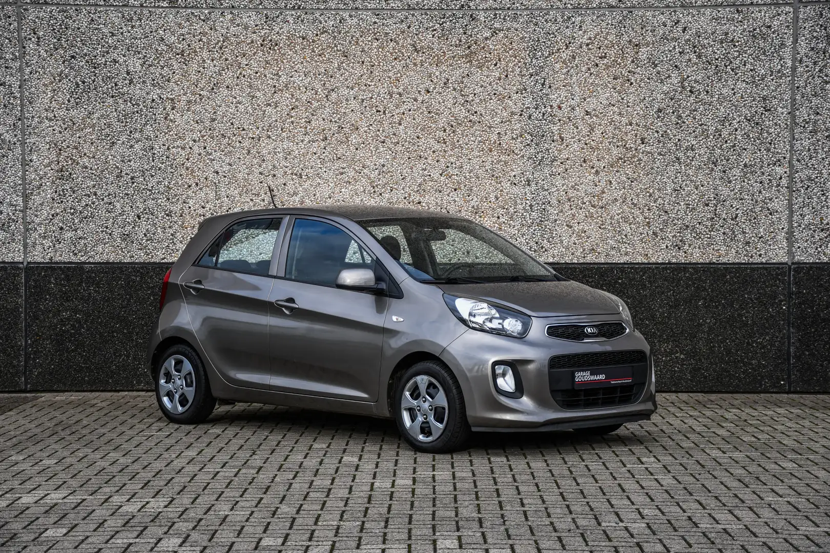 Kia Picanto 1.0 CVVT ComfortLine 1ste eigenaar | Org NL Gris - 1
