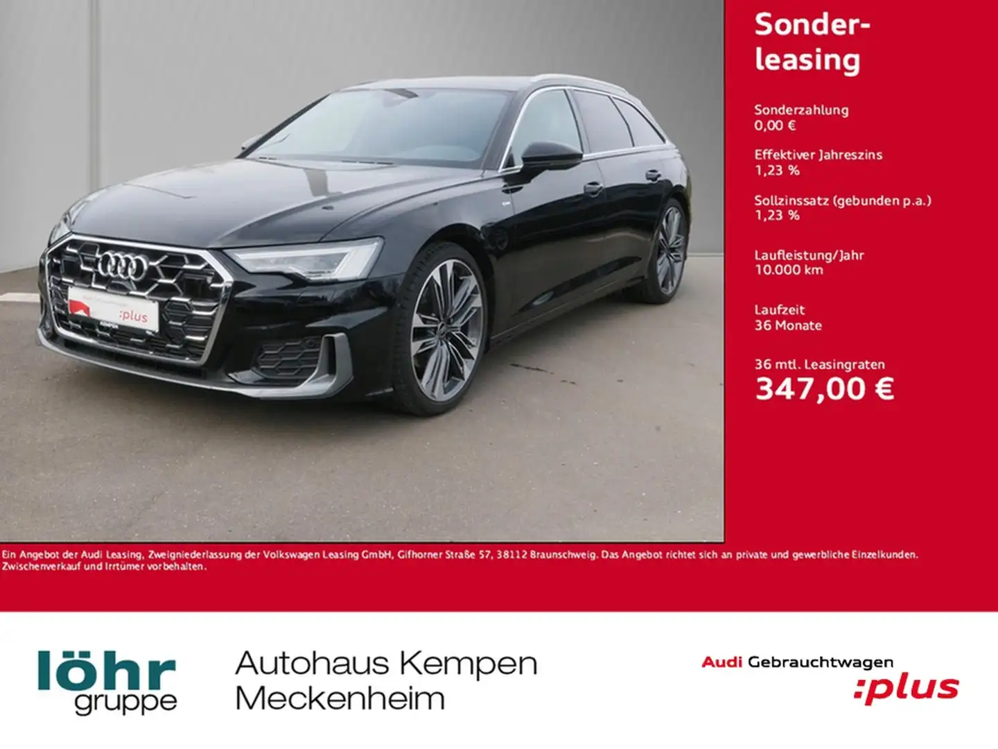 Audi A6 Avant 45 TFSI 21" ASL Navi Matrix S line Schwarz - 1