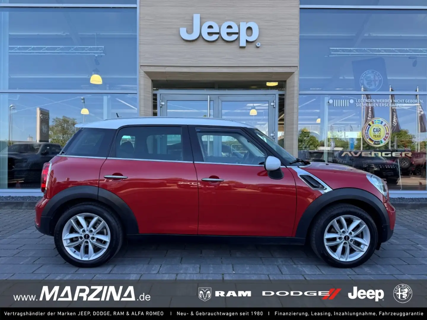 MINI Cooper SD Countryman All4 Navi Bi-Xenon Kurvenlicht Klimaautom SHZ Keyl Roşu - 1