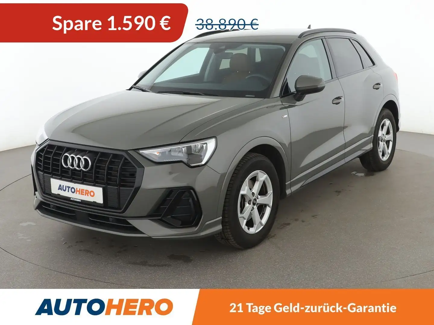 Audi Q3 35 TDI Design Aut.*NAVI*LED*CAM*SHZ*ACC*ALU* Grau - 1