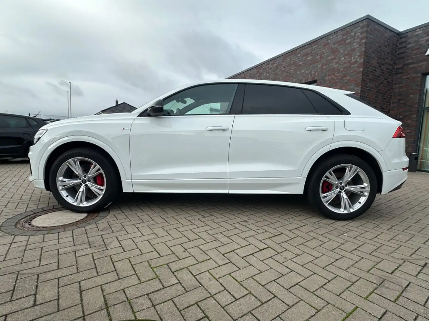 Audi Q8 55 TFSI e quattro s-line Leder Weiß - 2
