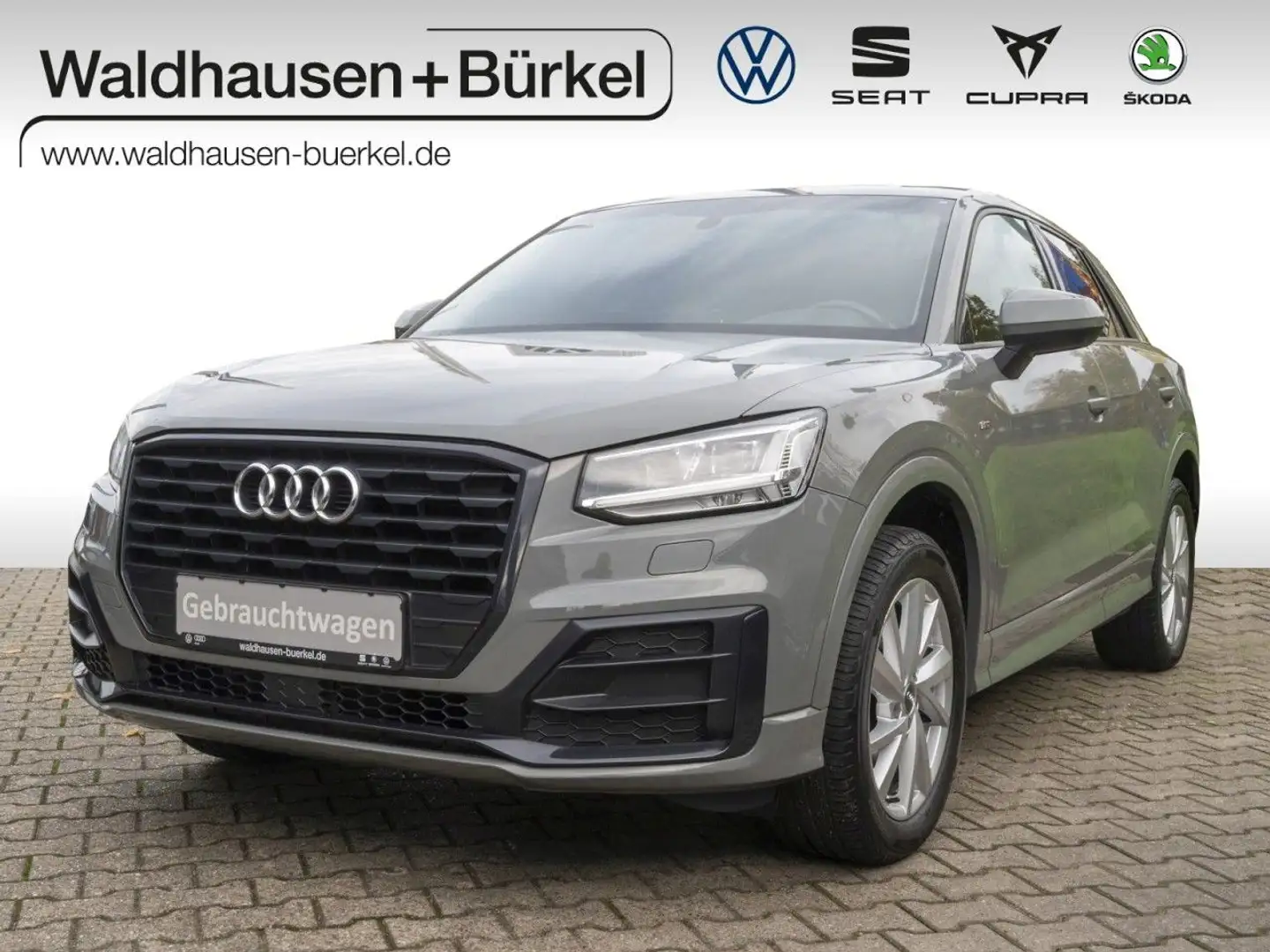 Audi Q2 1.0 30 TFSI sport +AHK+Navi+LED+ Sound Sytem Grigio - 1