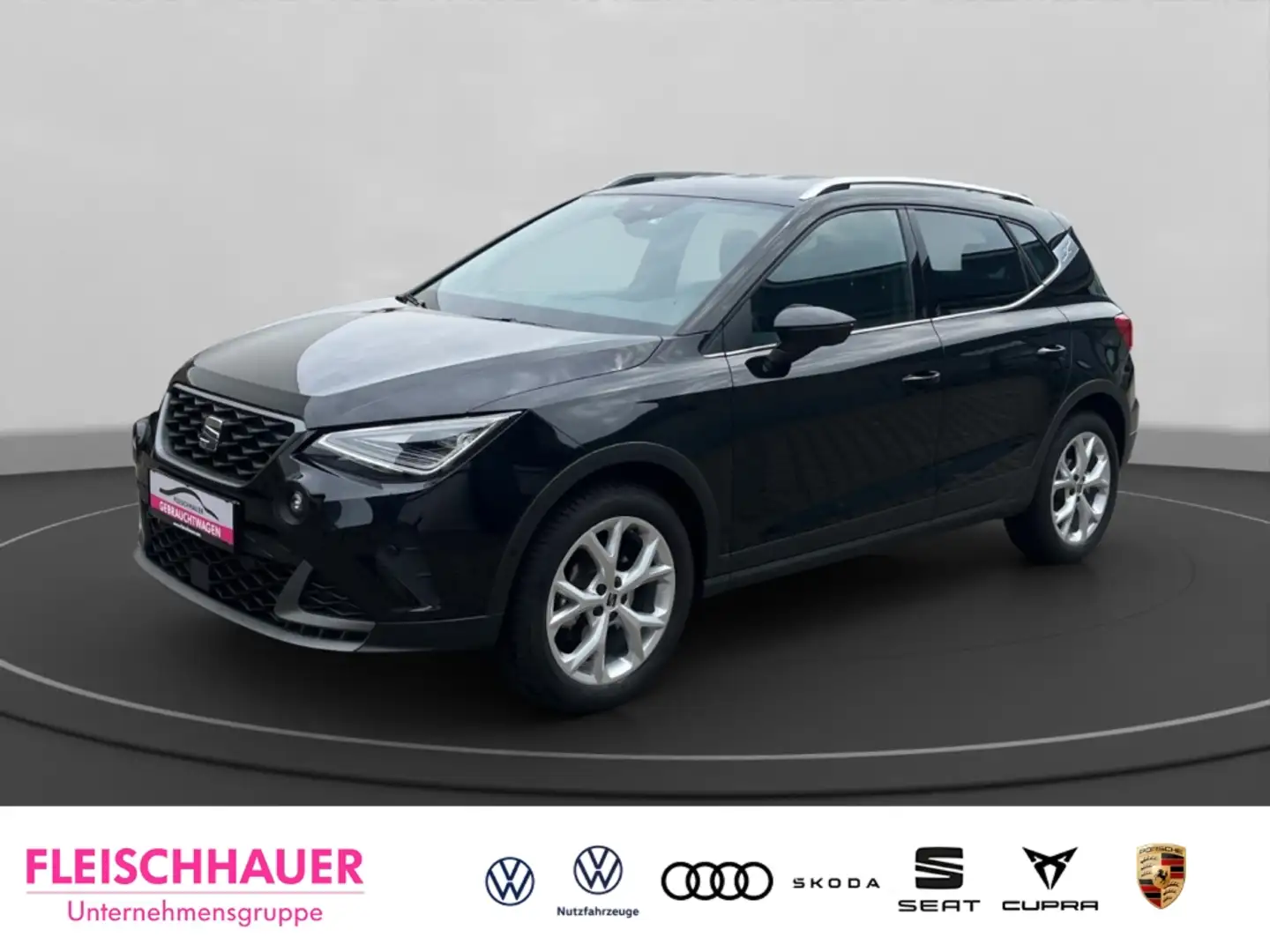 SEAT Arona FR 1.0 TSI LED Navi Kessy Sitzhz Einparkhilfe Schwarz - 1