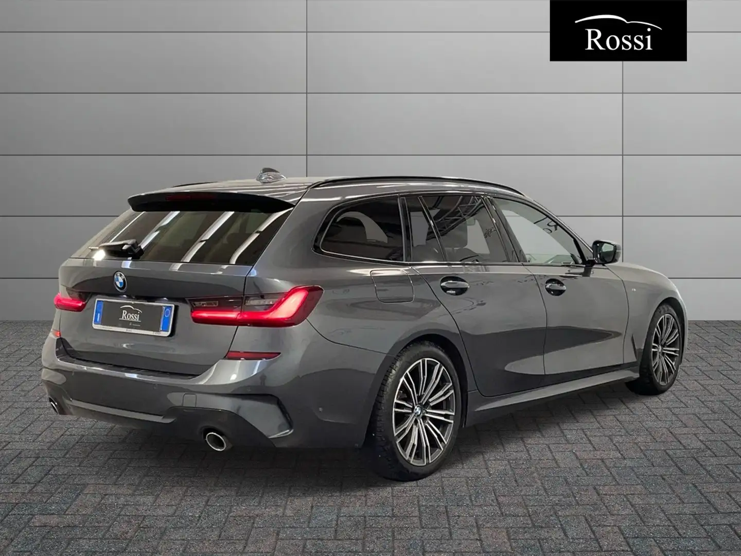 BMW 318 d Touring mhev 48V Msport auto Grigio - 2