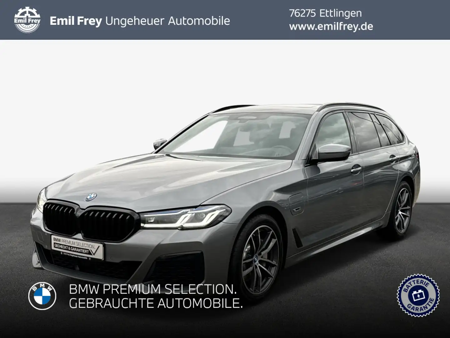 BMW 530 e Touring Aut. Grijs - 1