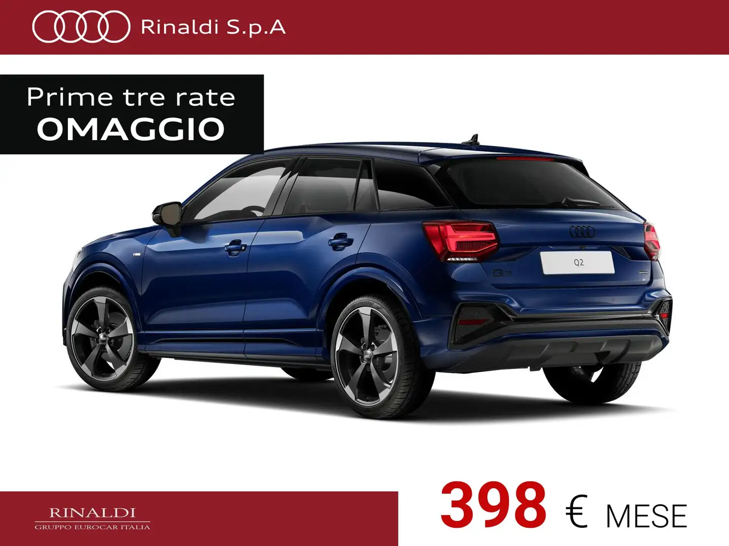 Audi Q2 35 2.0 tdi identity black quattro s-tronic Blu/Azzurro - 2