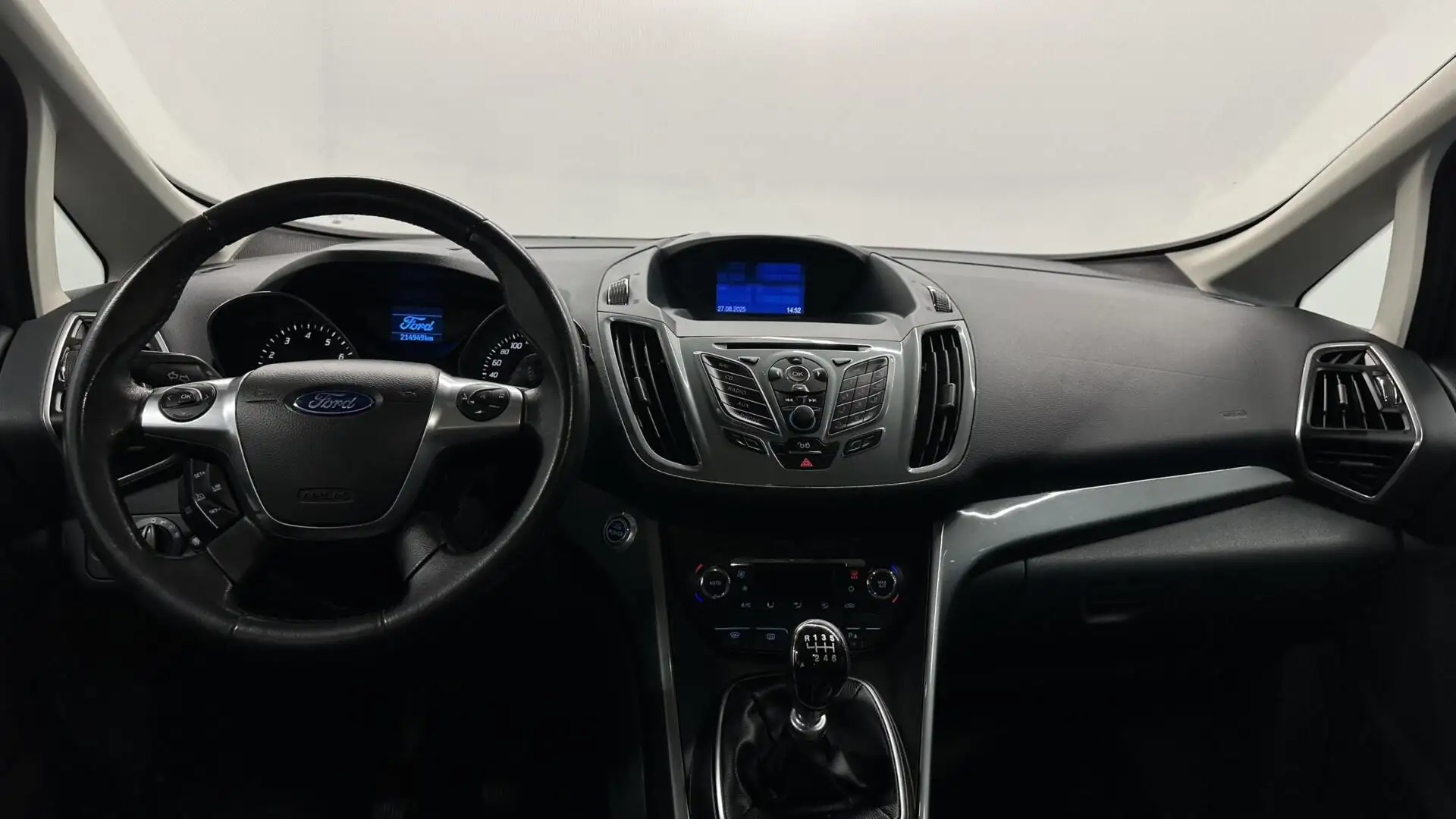 Ford C-Max 1.6 EcoBoost Titanium LM TREKHAAK NAVIGATIE ECC. Grigio - 2