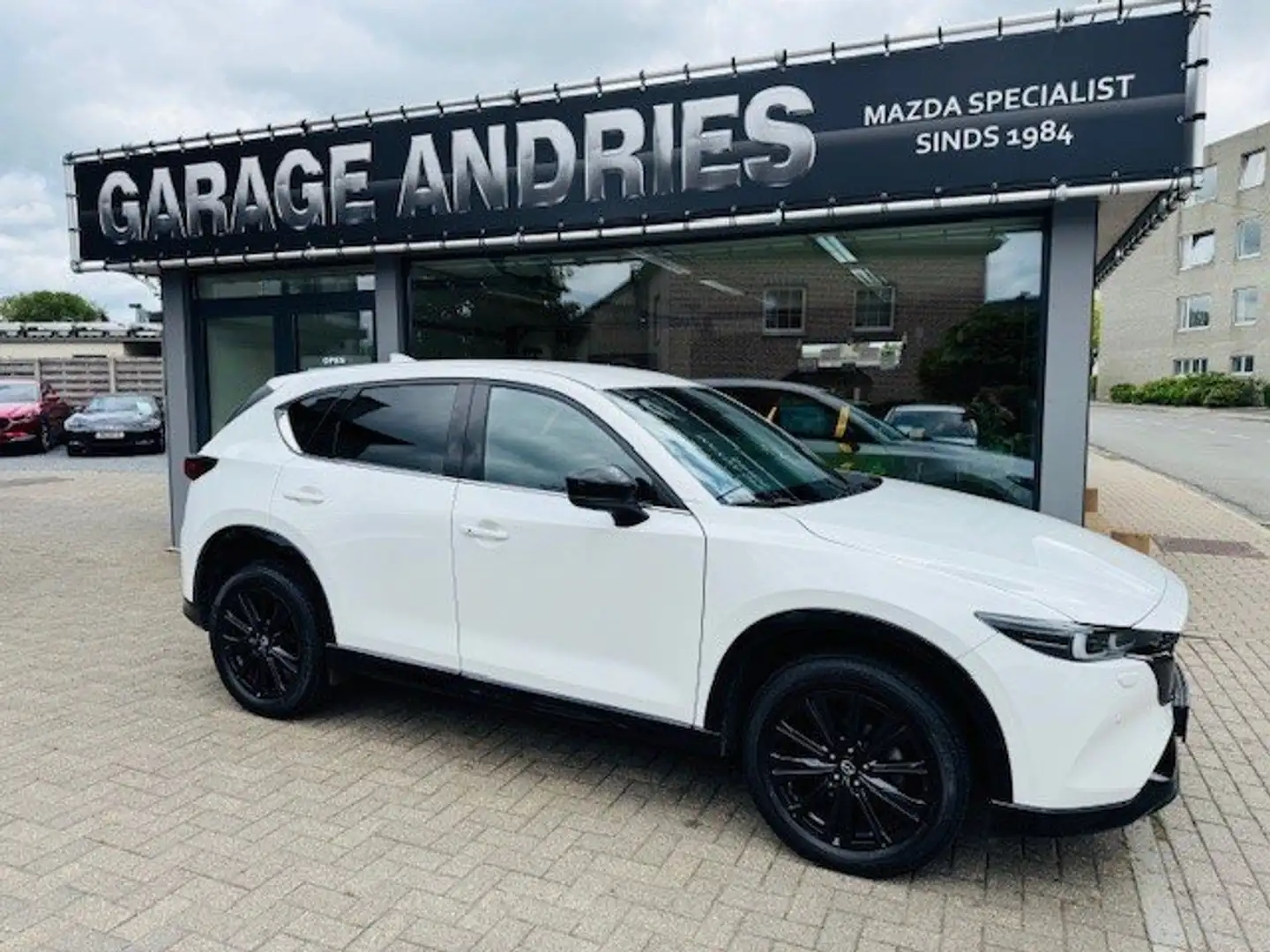 Mazda CX-5 BENZINE M-HYBRID / HOMURA / GARANTIE TOT 07/2029 Blanc - 2