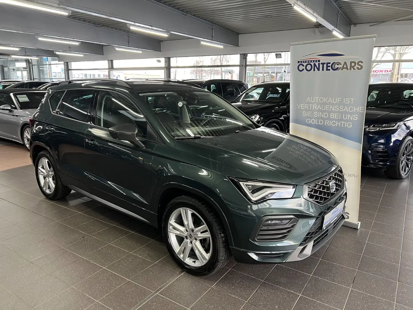 SEAT Ateca 2.0 TDI FR 4D AHK+Infotain+Beats+Dinamica Grün - 1