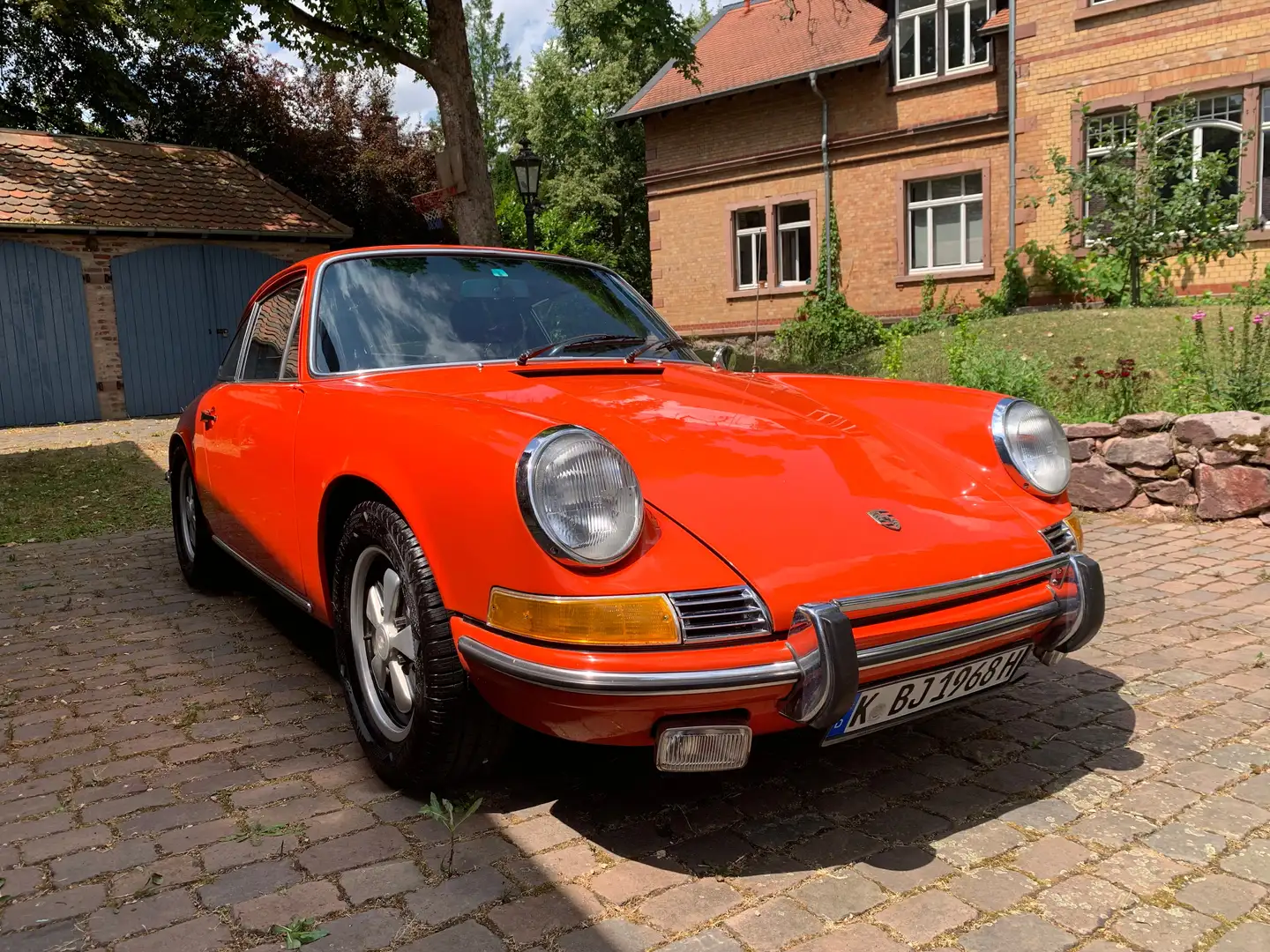 Porsche 911 T, 2,0 L, TÜV neu, Wertgutachten 2 Orange - 1