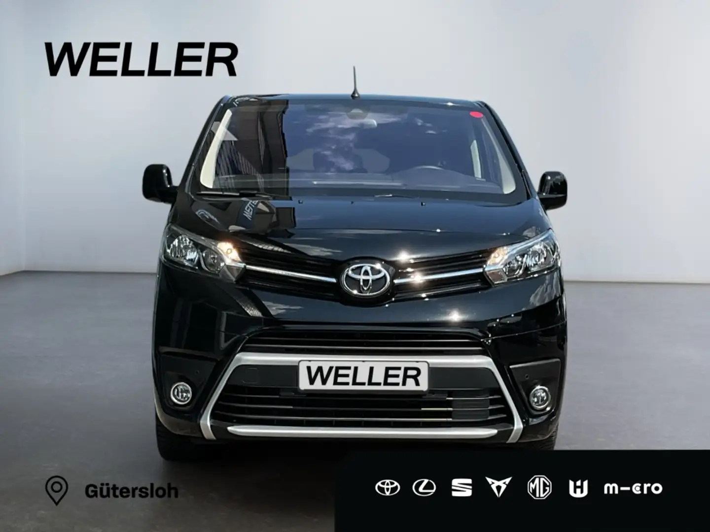 Toyota Proace 2,0-l-D-4D L2 Verso Shuttle Comfort *Navi* Schwarz - 2