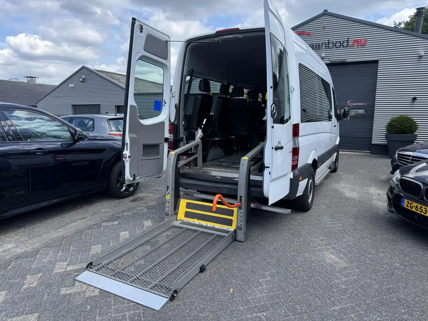 Mercedes-Benz Sprinter 314 2.2 CDI 366 Rolstoel Vervoer | Airco | 9 Pers Wit - 2