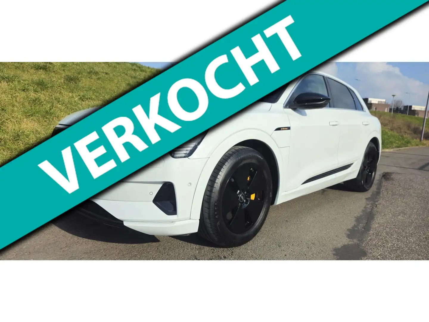 Audi e-tron 50 quattro S edition 71 kWh Wit - 1