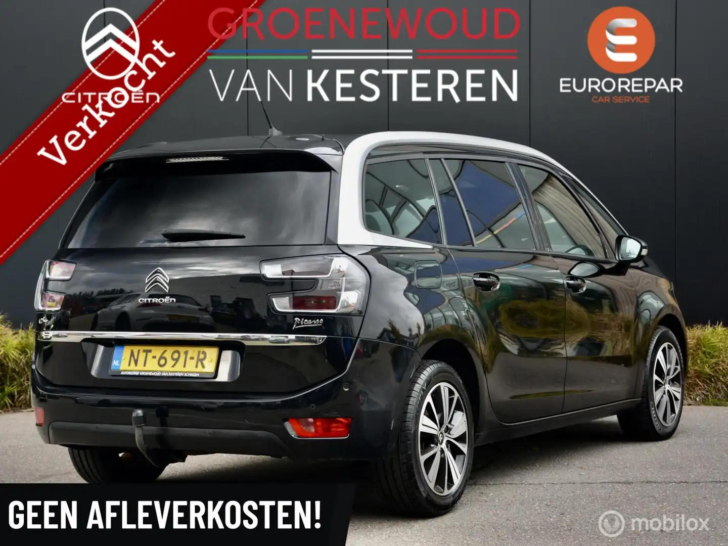 Citroen Grand C4 Picasso 130pk Shine I Pano I Trekhaak I Zwart - 1