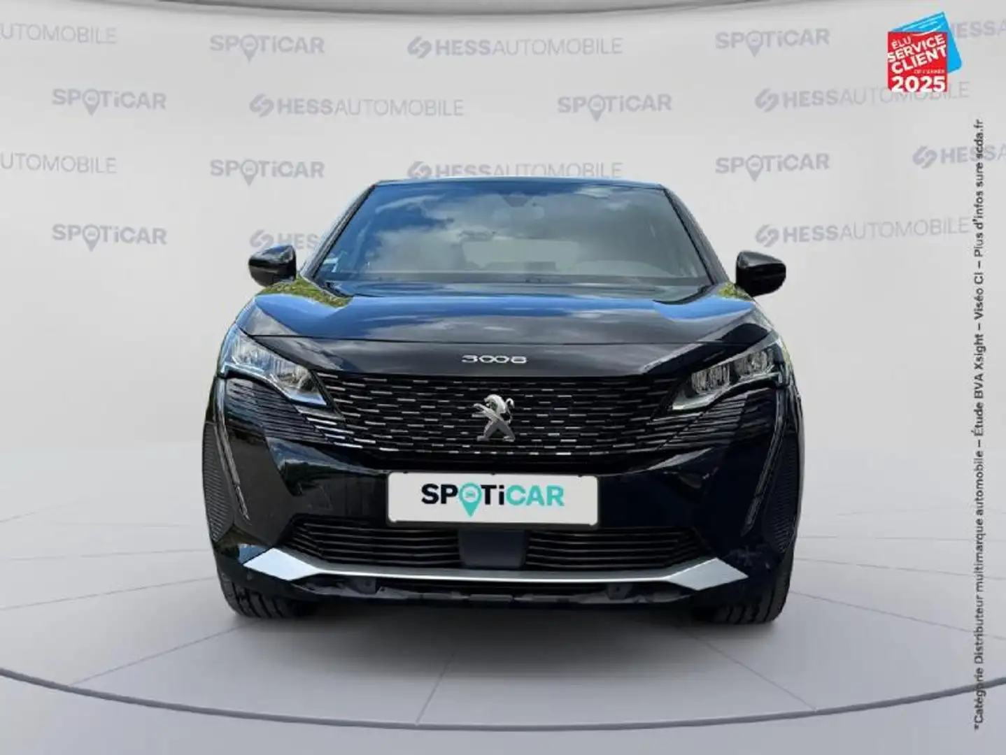 Peugeot 3008 1.2 PureTech 130ch S/S Allure Pack EAT8 GPS Camera Zwart - 2