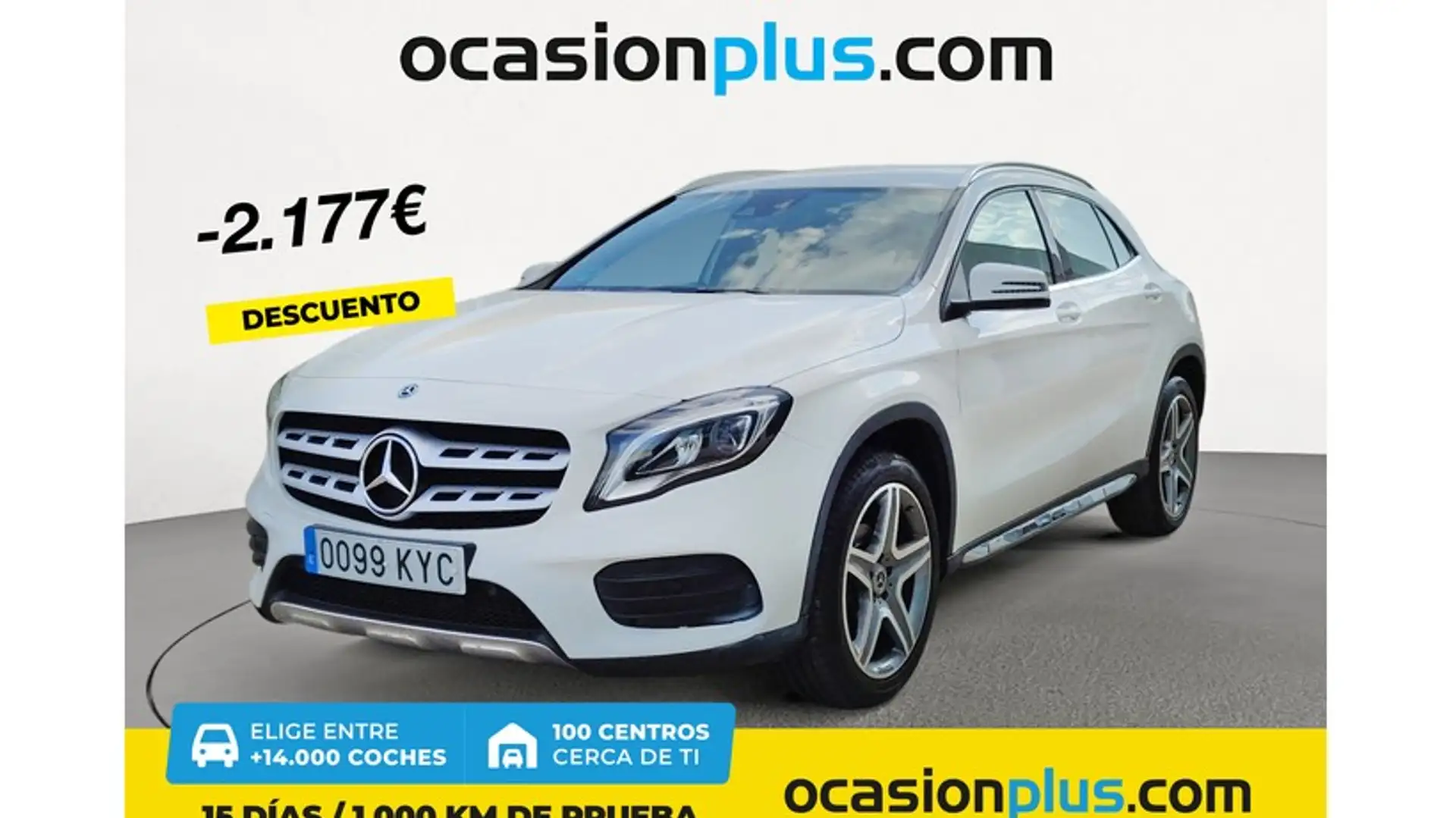 Mercedes-Benz GLA 180 7G-DCT Blanc - 1