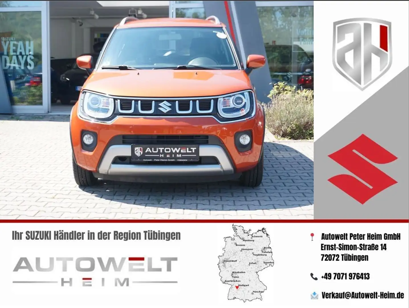 Suzuki Ignis Comfort*Automatik*SHZ*Kamera Orange - 1