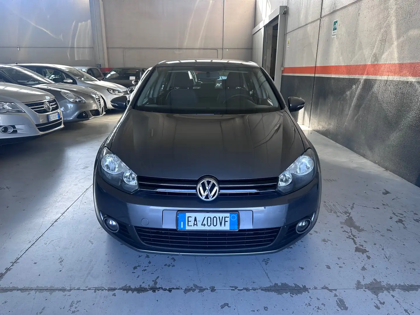 Volkswagen Golf Golf VI 2010 5p 1.2 GPL Trendline Grau - 2