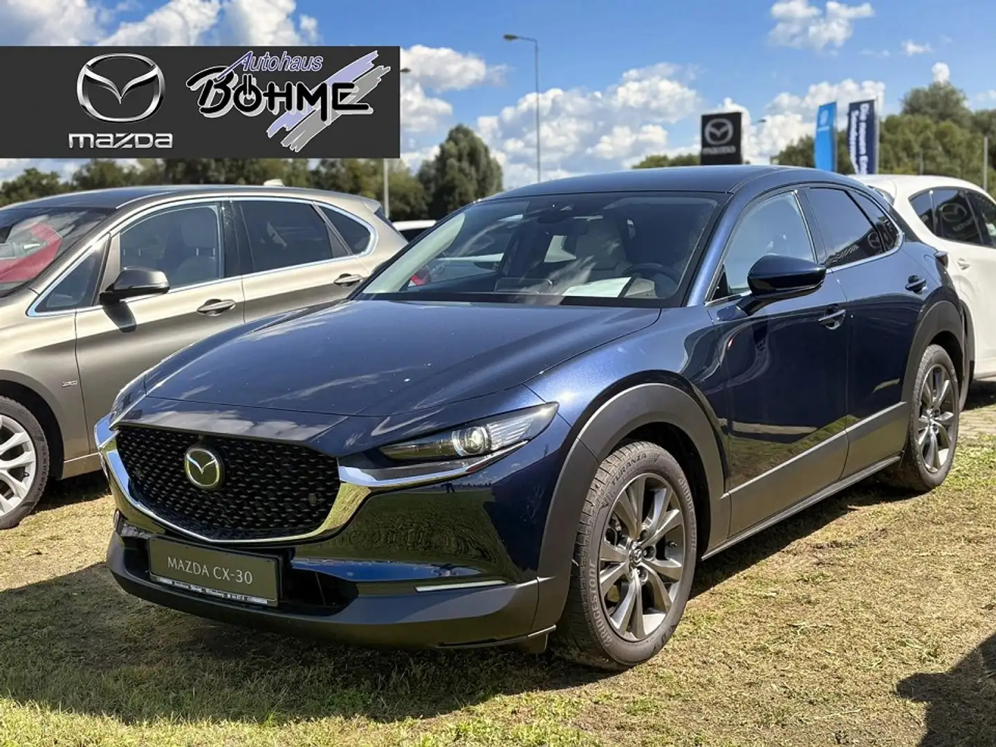 Mazda CX-30 SKYACTIV-X 2.0 M HYBRID 6AG SELECTION A18-B DES-P Bleu - 1