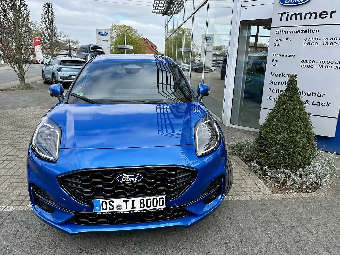 Ford Puma 1.0 EcoBoost Hybrid ST-LINE Blau - 2