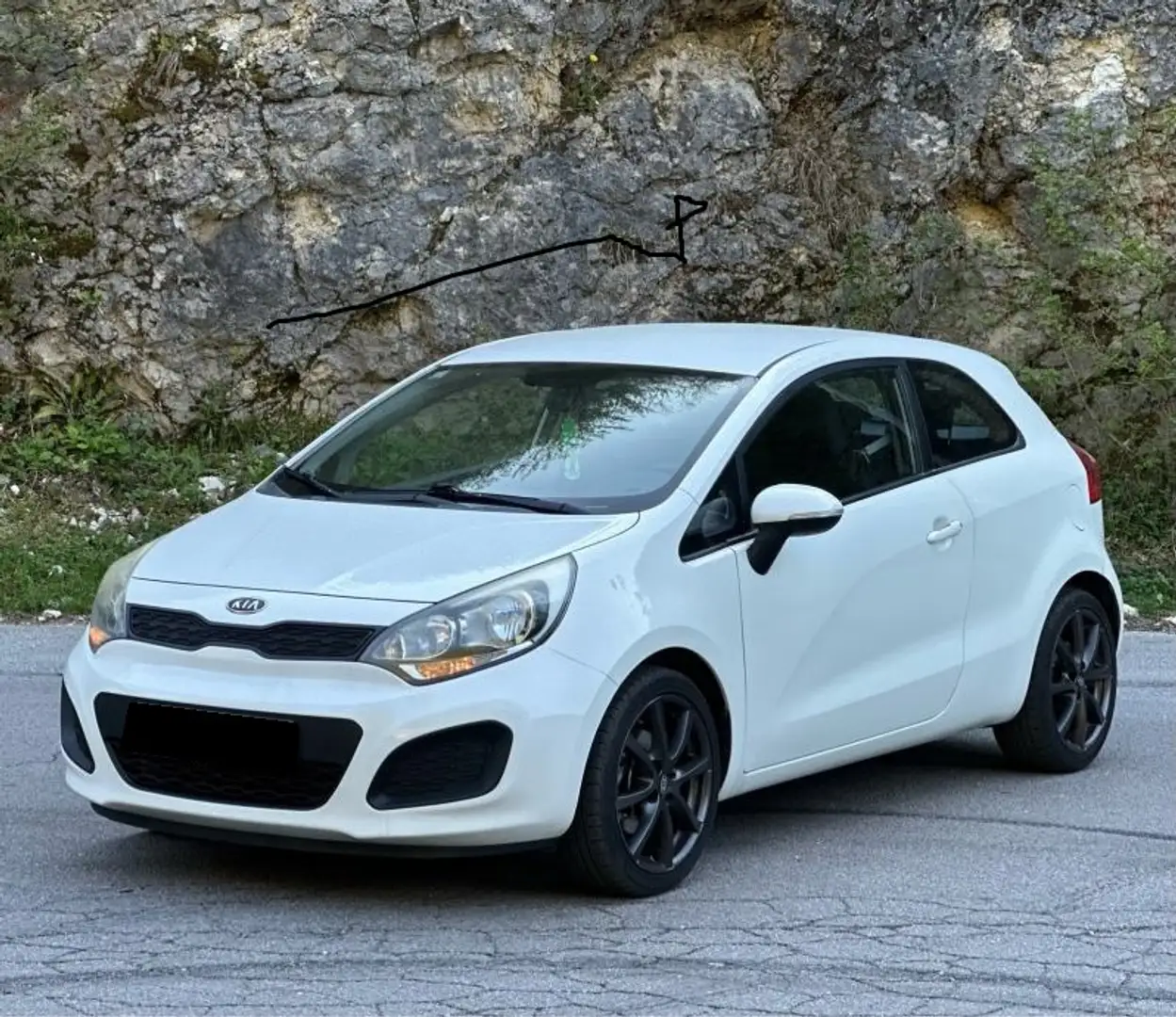 Kia Rio Rio 1.1 CRDi Lounge Blanc - 1