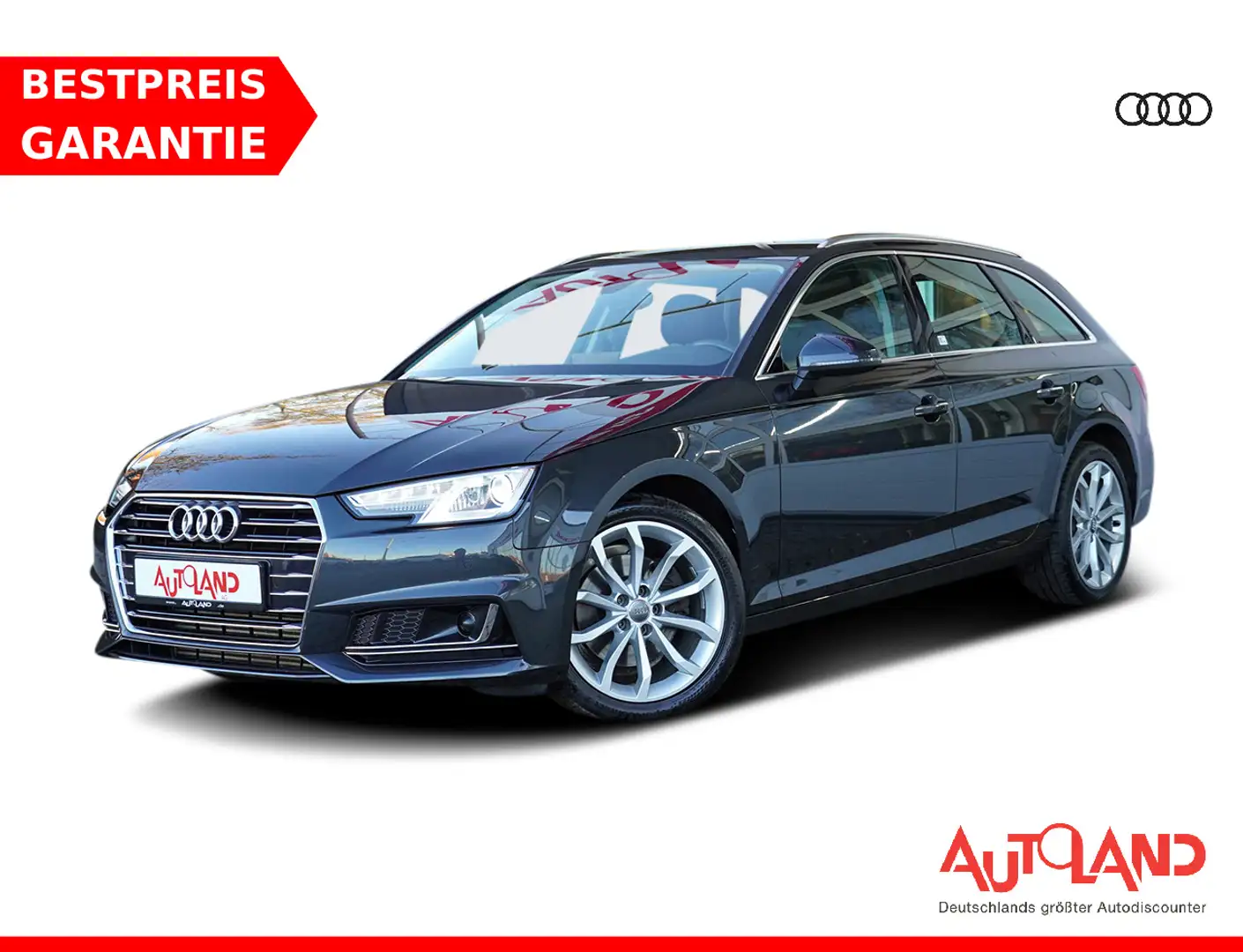 Audi A4 Avant 40 2.0 TFSI design ACC Navi Spurhalte Gris - 1