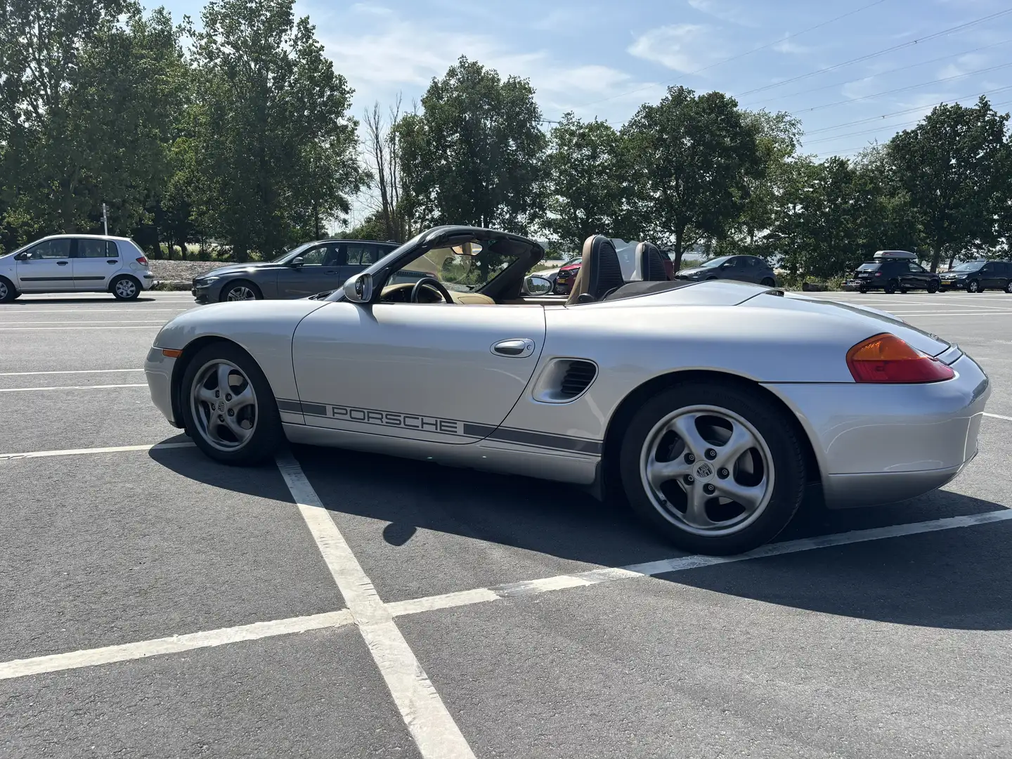 Porsche Boxster 986 2.5 ltr  automaat tiptronic Šedá - 2