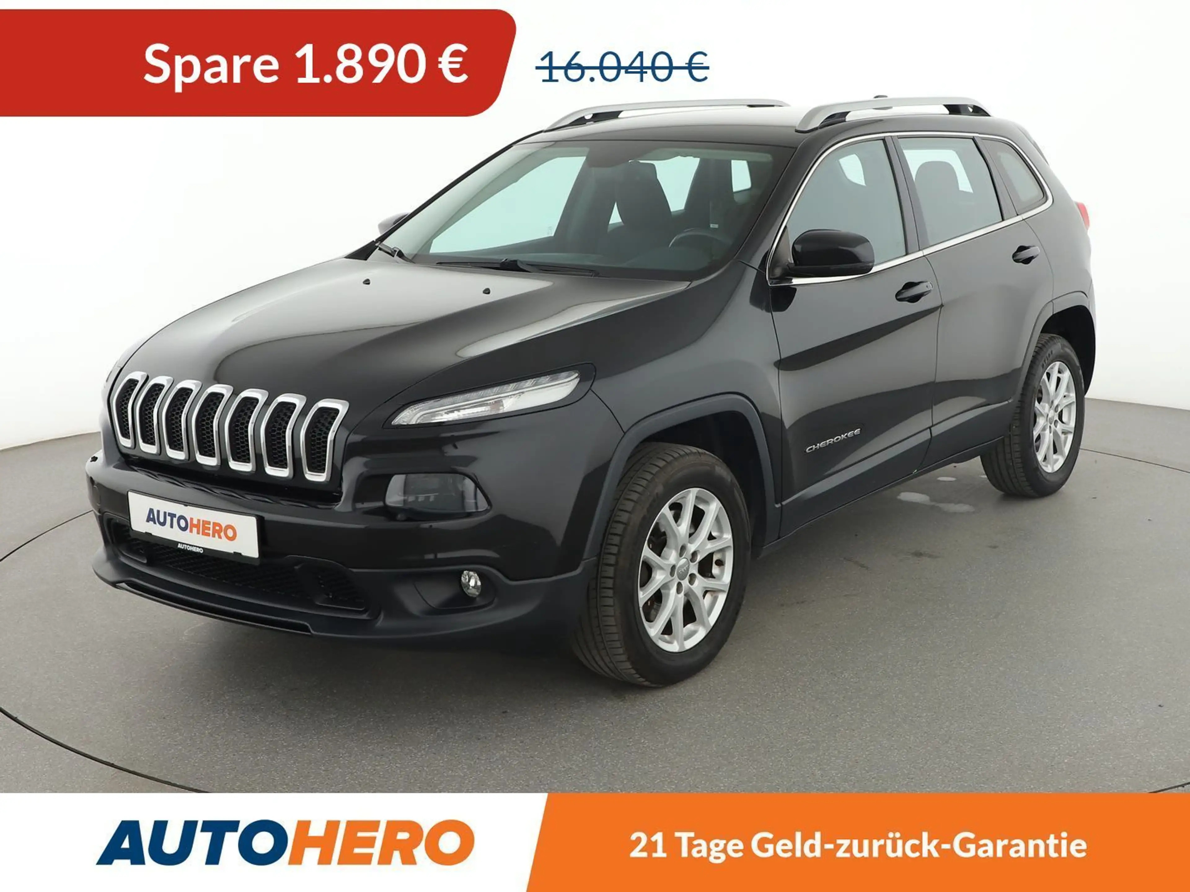 Jeep Cherokee 2.0 M-Jet Longitude 4WD Aut.*NAVI*TEMPO*PDC*SHZ*