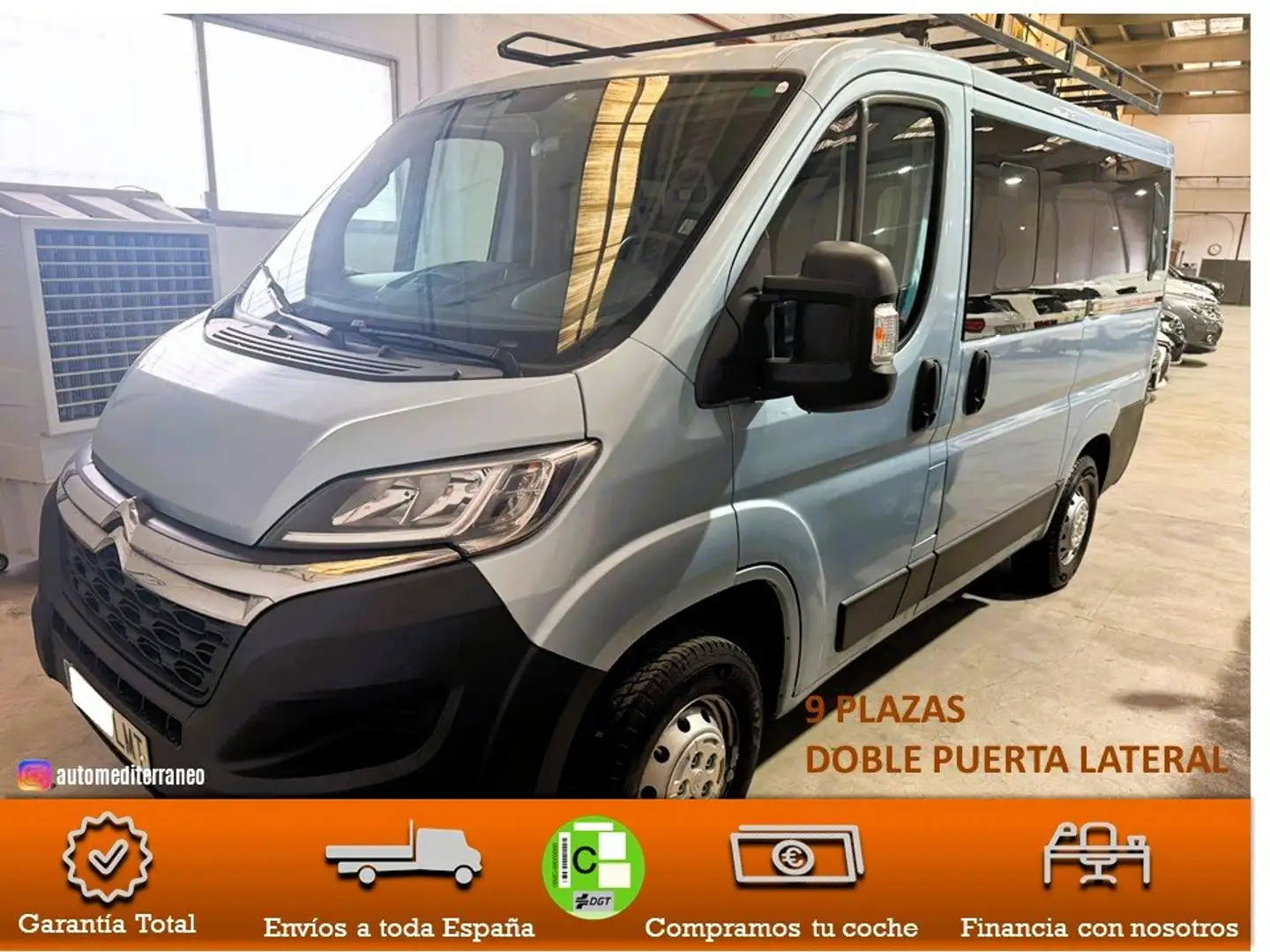 Citroen Jumper Combi 2.0BlueHDI 30L1H1 110 Azul - 2