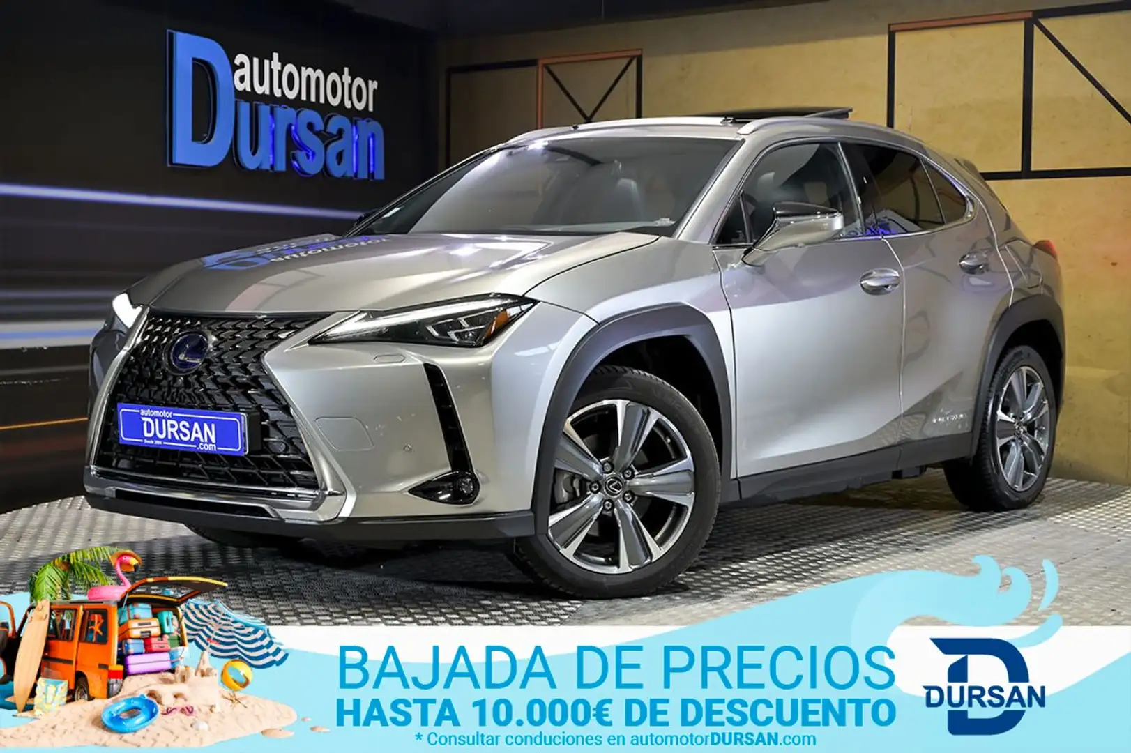 Lexus UX 300e Executive Yellow - 1