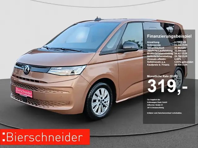 Volkswagen T7 Multivan 2.0 TDI DSG PANO AHK NAVI ACC MATRIX TISCH RFK