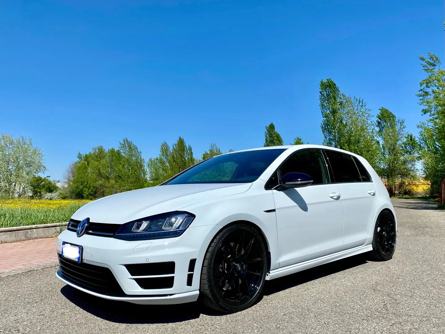 Volkswagen Golf R mk7 R DSG 4 motion Bianco - 1